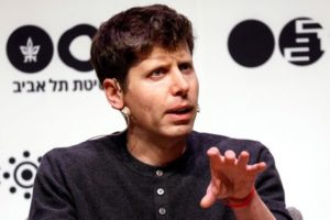 FILE PHOTO: Sam Altman, CEO of Microsoft-backed OpenAI and ChatGPT