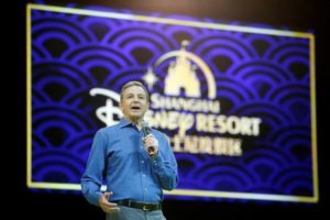 FILE PHOTO: Disney's CEO Bob Iger holds a news conference