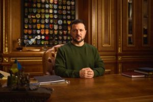 Ukraine's President Zelenskiy addresses Ukrainian people on the New Year's